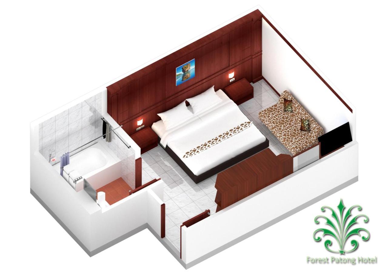 Forest Patong Hotel Ngoại thất bức ảnh