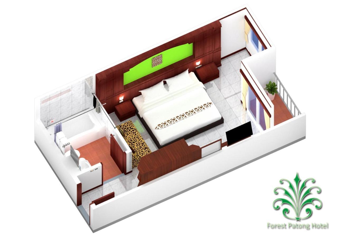 Forest Patong Hotel Ngoại thất bức ảnh